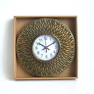 Đồng hồ treo tường nhựa tròn nhỏ, bán buôn nhà máy, khung nhựa tròn - Product Image 6