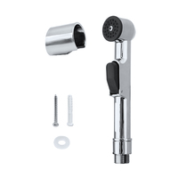 Ensemble de pulvérisateur de bidet à main de luxe robinet de bidet à main de toilette pulvérisateur à main de salle de bain pommeau de douche pulvérisateur de bidet autonettoyant Shattaf