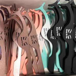 <span class=keywords><strong>Pince</strong></span> à cils magnétique en <span class=keywords><strong>plastique</strong></span> rose avec logo personnalisé et marque privée, applicateur de cils en vrac, emballage de pinces à cils, pinces à faux cils - Product Image 6