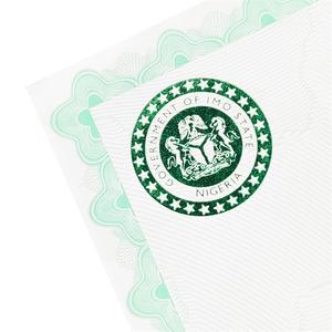 Certificado de autenticidad Origen Anti-falsificación Certificado de grado de holograma Papel de impresión Seguridad - Product Image 2