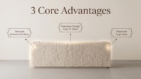 Mostrador de Caja Moderno de Lujo con Textura de Roca, Ecológico, Impermeable, para Tienda de Ropa, Fondo de Pared de Travertino