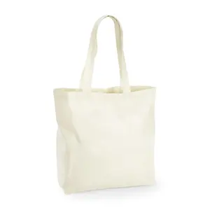 Borsa tote maxi in cotone riciclato, merchandising sostenibile - Product Image 5