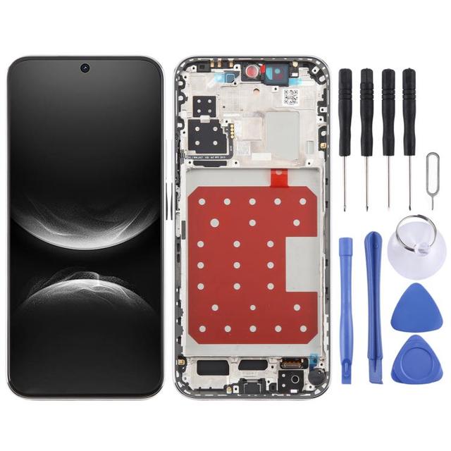 Replacement Original LCD Screen Digitizer Full Assembly with Frame for Huawei Nova 14 LCD Display