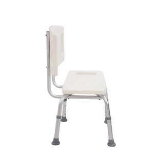 Chaise de douche pour salle de bain, en alliage d'aluminium, réglable en hauteur, pour personnes âgées, handicapées, femmes enceintes - Product Image 2