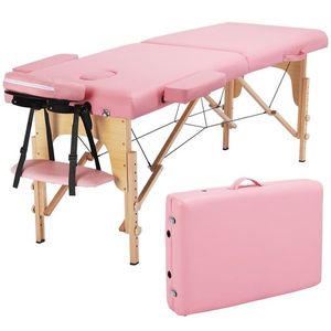 <span class=keywords><strong>Table</strong></span> de massage en bois, lit esthétique, <span class=keywords><strong>portable</strong></span>, pour spa de beauté - Product Image 3
