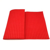 Meita Home – tapis de séchage de plats de cuisine en microfibre, tissage gaufré, doux, absorbant, séchage rapide, serviettes à vaisselle, 12x16 pouces, lot de 5, 100%