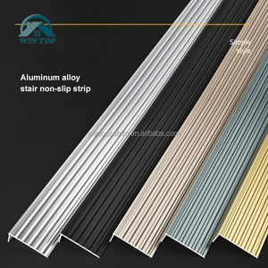 Win Top <span class=keywords><strong>Escalier</strong></span> Nez Argent Aluminium Antidérapant <span class=keywords><strong>Escalier</strong></span> Nez Bord Garniture <span class=keywords><strong>Vinyle</strong></span> Couverture Étape Bord Protection <span class=keywords><strong>Escalier</strong></span> Marche Sécurité - Product Image 4