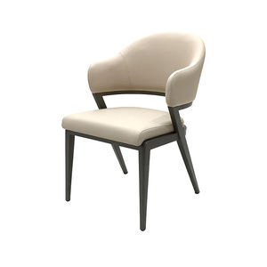 كرسي طعام إيطالي عصري فاخر للمطاعم والفنادق والسوبر ماركت مصنوع من الجلد الصناعي - Product Image 2