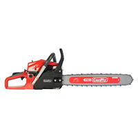 Tronçonneuse à essence 58cc, portable, à main, pour la coupe du bois, tronçonneuse sans fil professionnelle
