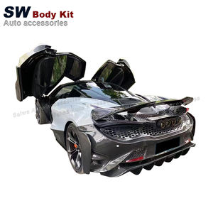 Kit de carrocería de fibra de carbono para <span class=keywords><strong>Mclaren</strong></span> 720s Upgrade a <span class=keywords><strong>Mclaren</strong></span> <span class=keywords><strong>765</strong></span> LT Parachoques trasero delantero Fender Flare - Product Image 3