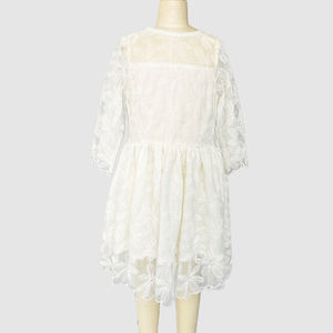 <span class=keywords><strong>Vestido</strong></span> largo <span class=keywords><strong>de</strong></span> flores <span class=keywords><strong>de</strong></span> encaje <span class=keywords><strong>de</strong></span> <span class=keywords><strong>estilo</strong></span> europeo a la moda, <span class=keywords><strong>vestido</strong></span> <span class=keywords><strong>de</strong></span> <span class=keywords><strong>primera</strong></span> comunión para niña - Product Image 5