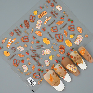 Pegatinas de uñas de dibujos animados bonitos Qianya Shinnosuke <span class=keywords><strong>Nana</strong></span> <span class=keywords><strong>Magic</strong></span> Girl Design calcomanías finas para uñas para mujeres niñas suministros de manicura DIY - Product Image 4