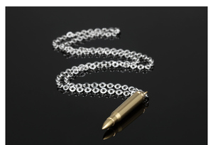 Colgante <span class=keywords><strong>de</strong></span> bala <span class=keywords><strong>de</strong></span> acero inoxidable Hip-Hop para hombre personalizado, collar <span class=keywords><strong>de</strong></span> urna <span class=keywords><strong>de</strong></span> cremación para <span class=keywords><strong>cenizas</strong></span>, recuerdo conmemorativo, joyería dominante - Product Image 3