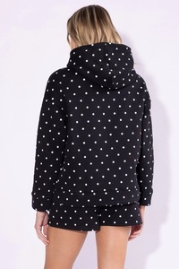 Felpa con <span class=keywords><strong>Cappuccio</strong></span> Oversize Personalizzata con Zip Integrale, Ricamo <span class=keywords><strong>Spiderman</strong></span>, Doppio <span class=keywords><strong>Cappuccio</strong></span> per Uomo - Product Image 5