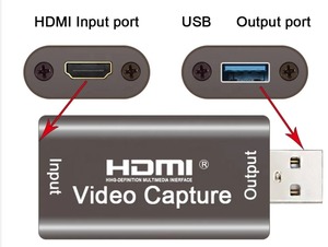 USB3.0 <strong>Audio</strong> Video Capture Card Game Live Streaming Recording HDTV High-Definition Video HDMI <strong>to</strong> <strong>USB</strong> <strong>Adapter</strong> for Switch PS5 Game - Product Image 3