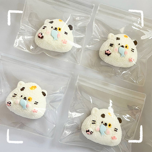 Ultra Soft Calico Cat Silicone <b>Squishy</b> Portable Office Decor and Kids Toy Stress Relief Squeeze Toy Available Stock - Product Image 3