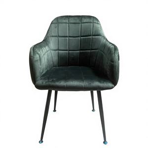 Chaise de salle à manger de style nordique moderne, meubles de maison, Sillas, pieds en métal, revêtement en velours, fauteuils élégants pour restaurant - Product Image 6