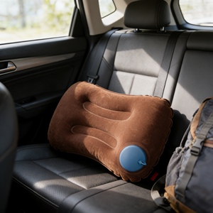 หมอนเป่าลมแบบมีฉนวนสำหรับการตั้งแคมป์ในสภาพอากาศหนาวเย็น ช่วยรักษาความอบอุ่นเพื่อการนอนหลับที่สบายยิ่งขึ้นในคืน - Product Image 2