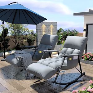 Sillón Reclinable de Tela Tecnológica con Función de Inclinación para Patio, Balcón, Uso Adulto - Product Image 1