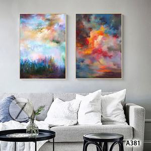 Permadani hiasan dinding lukisan minyak tangan lanskap Prancis cetakan gambar antik definisi tinggi - Product Image 5