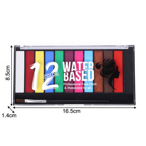 12 couleurs <span class=keywords><strong>Gouache</strong></span> prix de gros esthétique Sparky <span class=keywords><strong>peinture</strong></span> corporelle <span class=keywords><strong>visage</strong></span> à base d'eau pour les enfants - Product Image 6