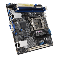 Original P12R-I Intel Xeon E-2300 LGA 1200 Rack Mini ITX Compact Server Carte Mère Double Intel I210AT Gigabit Ethernet