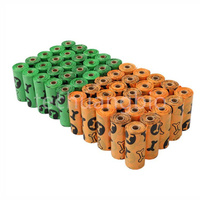 Sacs de crottes de chien en fécule de maïs 100% biodégradables et compostables personnalisés en gros