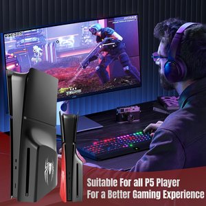 Nouvelle arrivée : Plaque frontale séparée pour la nouvelle PS5 Slim Disc, plaques anti-rayures, coque de remplacement pour PS5 Slim <span class=keywords><strong>Spiderman</strong></span> - Product Image 6
