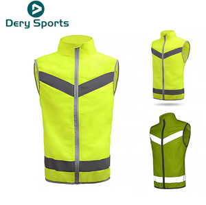 High Visibility <strong>Reflective</strong> Safety Vest for Night <strong>Cycling</strong> Running Outdoor Sports Lightweight Breathable <strong>Reflective</strong> <strong>Jacket</strong> - Product Image 1
