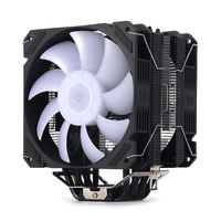 Ventilador de CPU con Tubo de Calor de Cobre, Venta Directa de Fábrica, para PC, Compatible con Sockets FM, AM3, AM4, AM5, LGA 775, 1150