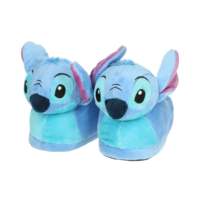 Chaussons d'hiver pour enfants Stitch, à bout fermé, en EVA rembourré, bleu clair, motif dessin animé, pour la maison