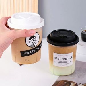Couvercle jetable en plastique PP de 90 mm de qualité alimentaire, bouchon multifonctionnel à ouverture facile pour emballage de tasses à café chaud - Product Image 2