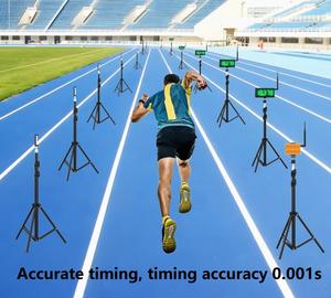 Chronomètre électronique GANXIN pour la <span class=keywords><strong>course</strong></span> à pied, capteur laser <span class=keywords><strong>de</strong></span> mesure <span class=keywords><strong>de</strong></span> la vitesse, chronomètre <span class=keywords><strong>de</strong></span> <span class=keywords><strong>course</strong></span> sur piste avec valise portable - Product Image 4