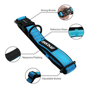<span class=keywords><strong>Collar</strong></span> de nailon reflectante para mascotas Coolbud para perros pequeños, medianos y grandes - Product Image 2