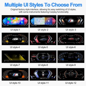 Navihua Upgrade Linux System Digital Cluster Carplay <b>for</b> BMW 3 Series E46 1999-2004 <b>Car</b> Auto <b>Speedometer</b> LCD Dashboard Panel - Product Image 4