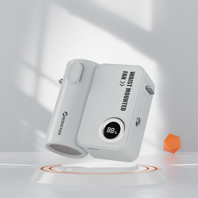 Mini High-Speed Waist Turbo Blower Fan: a Cooling Magic Tool for Sports and Fitness, Clip-On Design for Portable and Stable Use