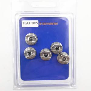 GOODTAN 164120 Adaptador de Carcasa de Filtro de Punta Plana de Acero Inoxidable de 7/8 a 11/16 para Pistola de Pintura sin Aire - Product Image 5