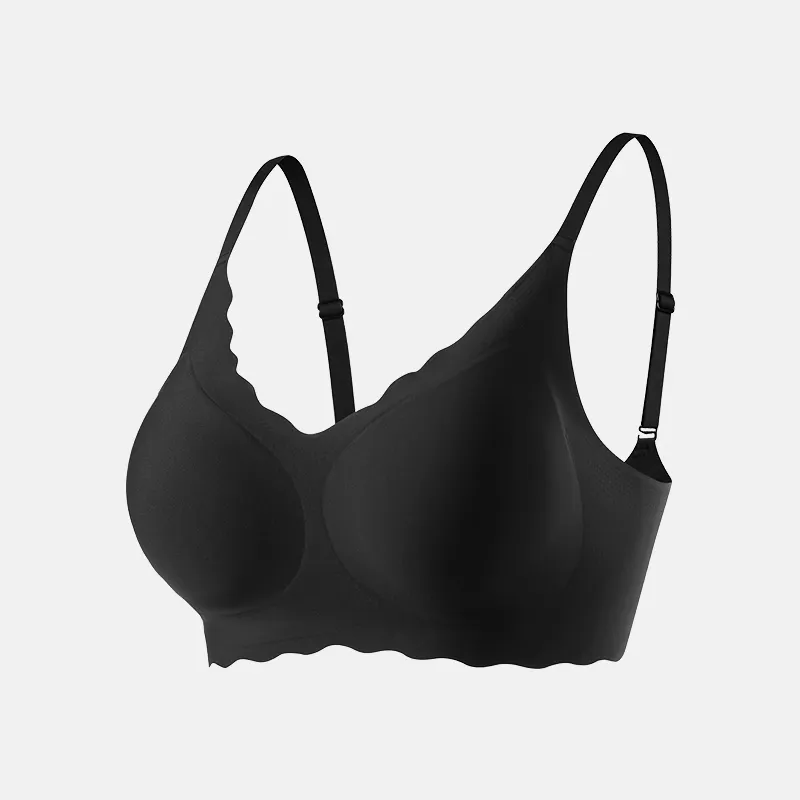 Soutien-gorge sans coutures pour femmes Fermeture dans le dos Confortable Quick Dry Plus Size Push Up Underwear Bra