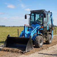 Chargeuse-pelleteuse intégrée LW45-16, poids opérationnel 5200 kg, profondeur de fouille 3400 mm, pour la rénovation des terres agricoles – Approvisionnement direct usine