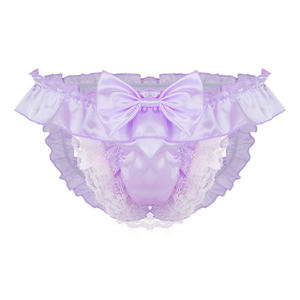 <span class=keywords><strong>Slip</strong></span> Trasparenti da <span class=keywords><strong>Uomo</strong></span>, Bikini in Raso, Perizoma, Intimo Sexy, Abbigliamento Divertente per Gay, Lingerie Intima - Product Image 5