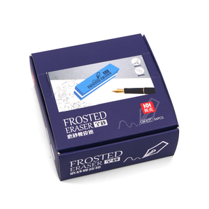 Chic Pencil Eraser Vinyl 2B Eraser <span class=keywords><strong>para</strong></span> niños OEM Goma personalizada <span class=keywords><strong>para</strong></span> la escuela <span class=keywords><strong>y</strong></span> la Oficina - Product Image 2