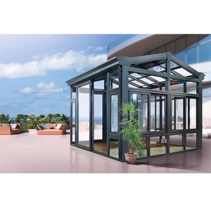 Serre in Vetro per Quattro Stagioni, Set di Verande Prefabbricate Commerciali, Resistenti agli Urti, in Lega di Alluminio, Ecologiche e Silenziose - Product Image 4