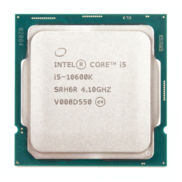 FOR Intel Core I5-10600K/SRH6R  Processor with 12M Cache 4.1 GHz FCLGA1200 CPU