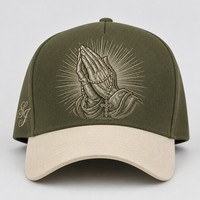 Casquette de baseball Dad Hat à 5 panneaux en sergé, à visière incurvée, avec impression 3D d'image vintage personnalisée style Old English, style streetwear urbain West Coast