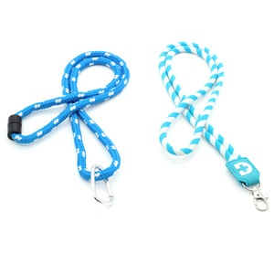 Dây Ruy Băng Cổ Tay Có Thể Điều Chỉnh MOQ Chất Lượng Cao 2021 Màu Xanh Jacquard - Product Image 3