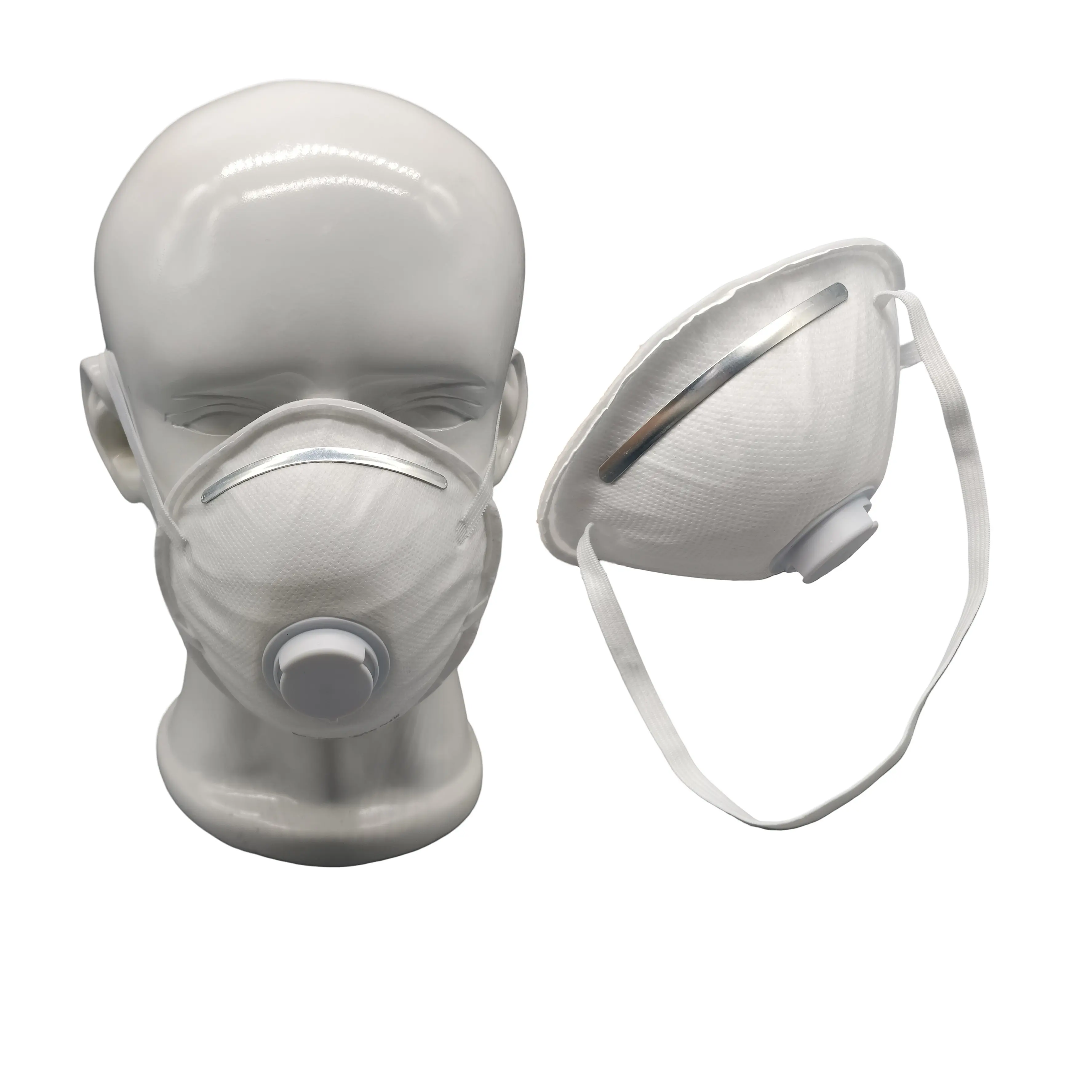 N95 Gasmasker Stofmasker Met Ademklep