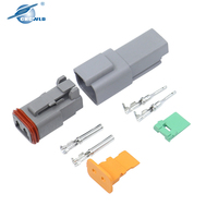 DT Series 3P 4P 6P 8P 12 pin macho hembra Kit de arnés de cables automotriz conectores Deutsch impermeables