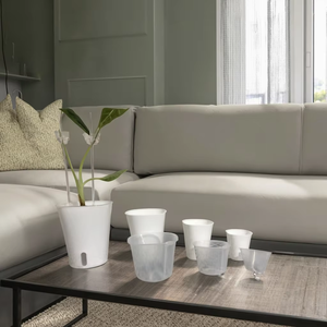 Macetas de Plástico <span class=keywords><strong>para</strong></span> <span class=keywords><strong>Plantas</strong></span> de Jardín y Hogar en Varios Tamaños, Maceta con Autorriego y Recipiente Interior Transparente <span class=keywords><strong>para</strong></span> <span class=keywords><strong>Plantas</strong></span> de Interior - Product Image 2