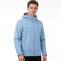 Chaquetas de Invierno Ecológicas Personalizadas para Hombre, con Cierre Frontal, Resistentes al Viento e Impermeables, con Capucha, para Exteriores y Uso Diario