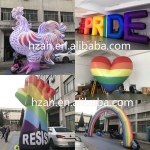 Modelo de mano inflable con forma de amor para decoración, promoción de Color, para el orgullo - Product Image 6